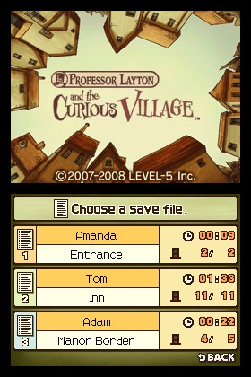 Professor Layton and the Curious Village for Nintendo DS image