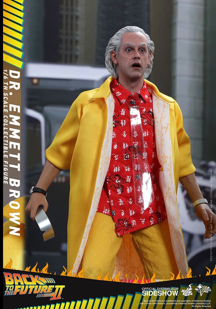 Dr Emmett Brown - 12" Articulated Figure image