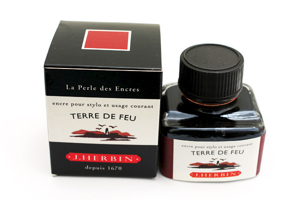 J Herbin: Fountain Pen Ink - Terre de Feu (30ml) image