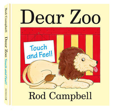 Dear Zoo Touch and Feel Book by Rod Campbell image