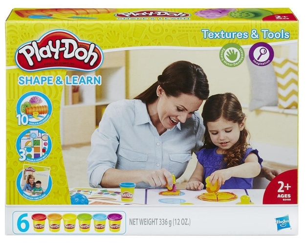 Play-Doh: Shape & Learn Textures And Tools