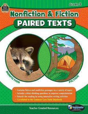 Nonfiction and Fiction Paired Texts Grade 3 by Susan Collins image