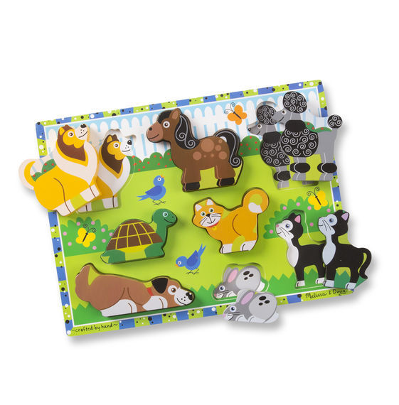 Melissa & Doug: Pets Wooden Chunky Puzzle image