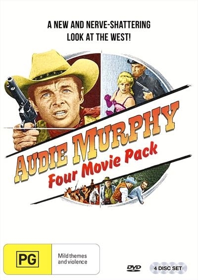 Audie Murphy: Four Movie Pack on DVD