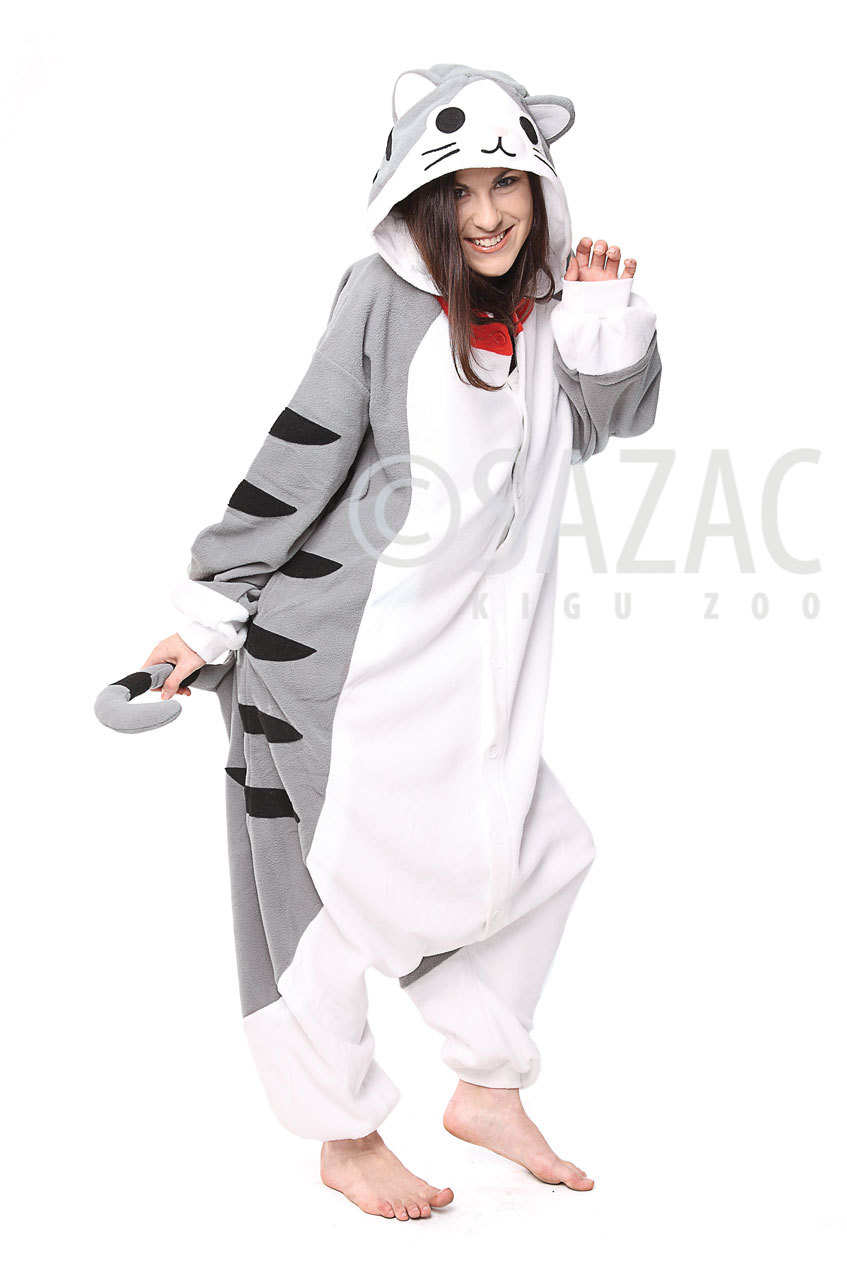 Tabby Cat Kigurumi Onesie (Unisex) Men's at Mighty Ape NZ