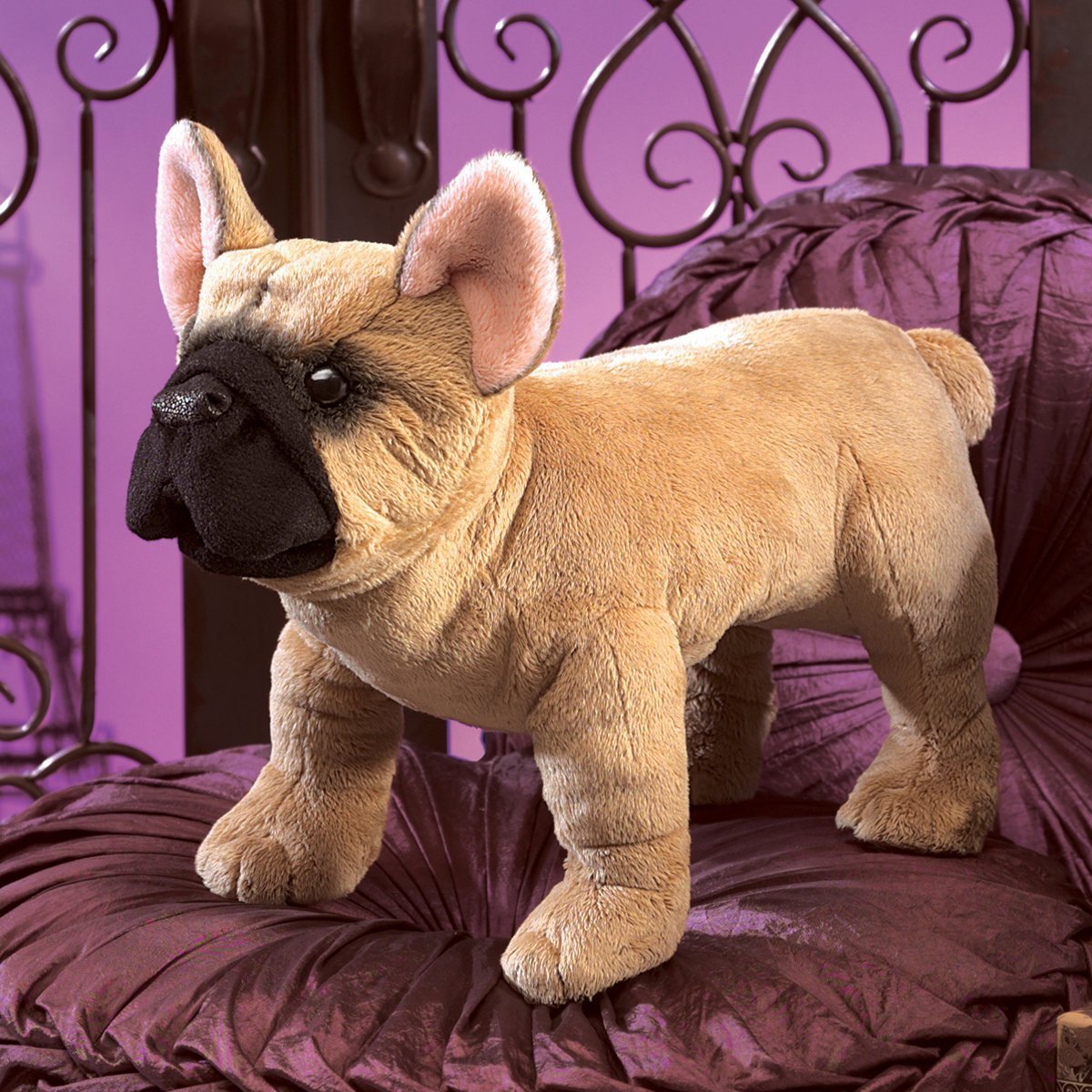 Folkmanis Hand Puppet - French Bulldog