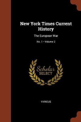 New York Times Current History by Various ~ image