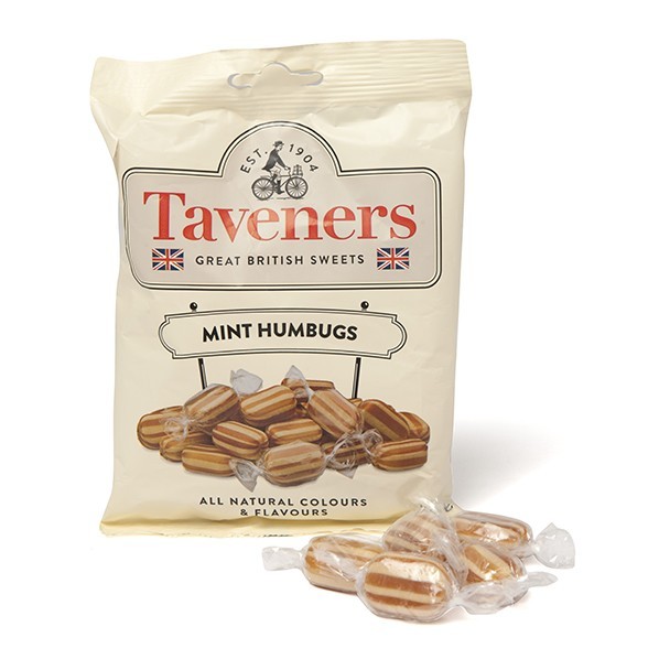 Taveners Great British Sweets Mint Humbugs (165g) image