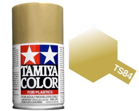 Tamiya TS-84 Metallic Gold - 100ml Spray Can image