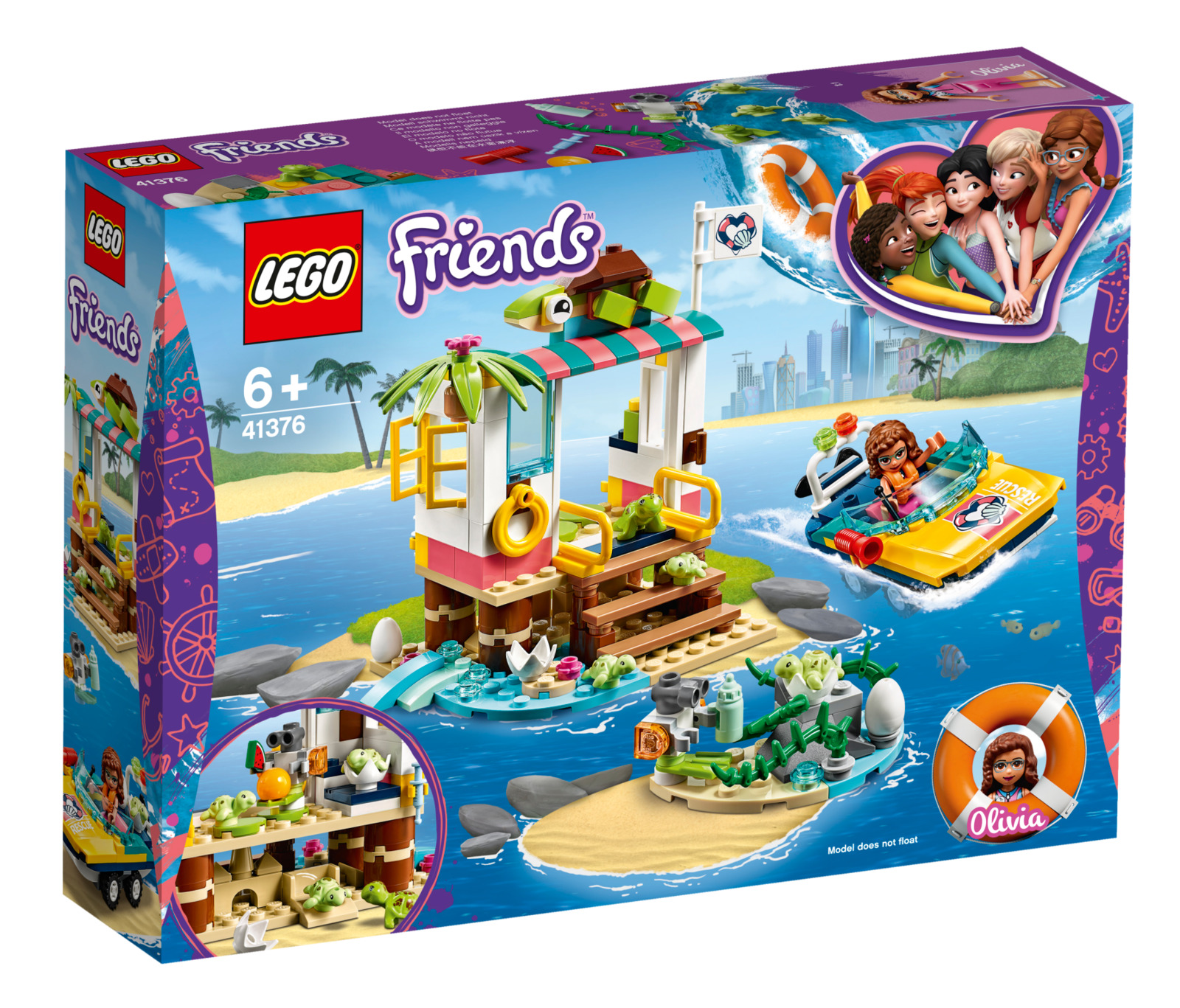 LEGO Friends - Turtles Rescue Mission image