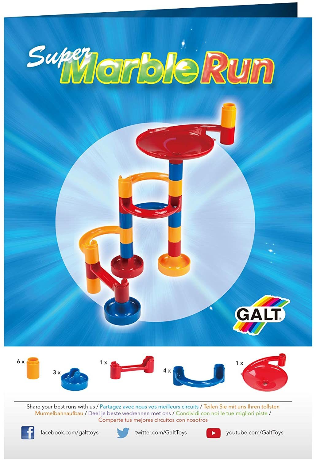 Buy Galt Super Marble Run at Mighty Ape NZ