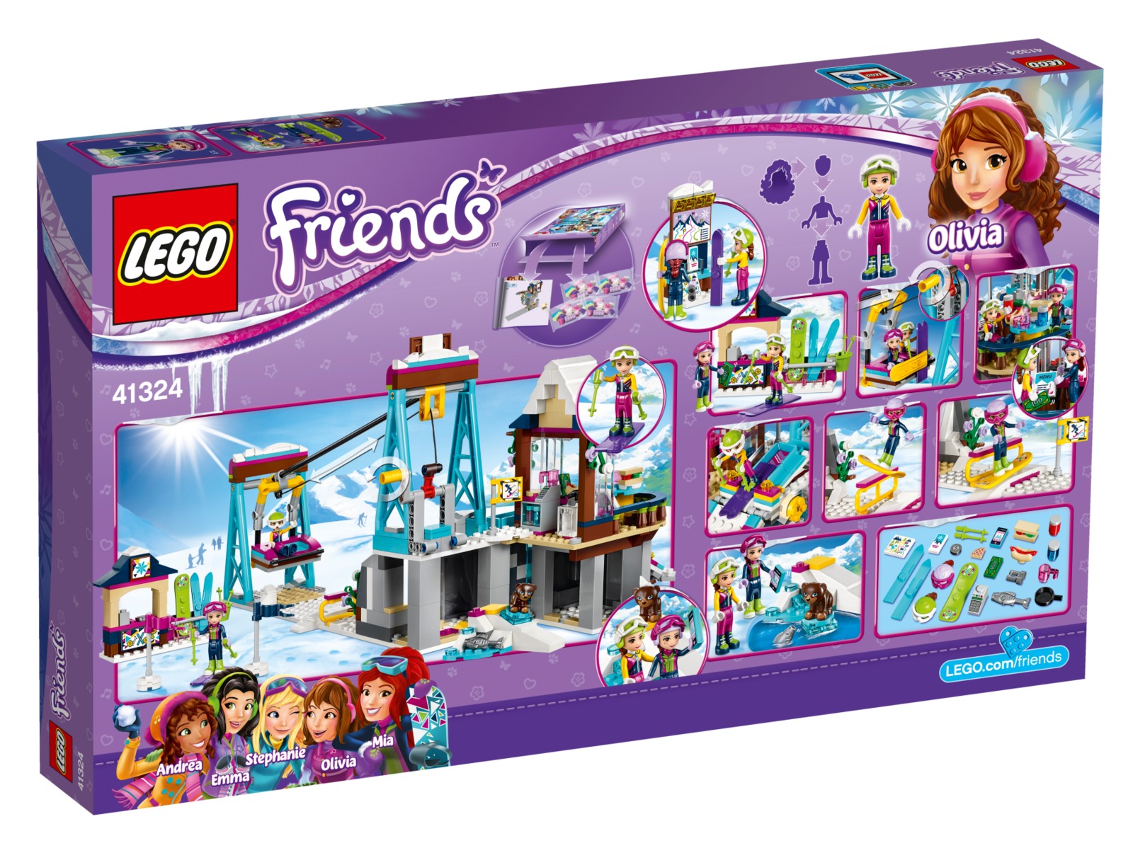 LEGO Friends: Snow Resort Ski Lift (41324)