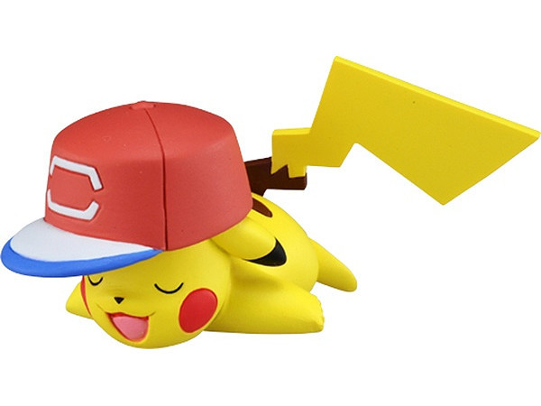 Pokemon: Moncolle EX: Ash's Pikachu (Alola Cap Ver.) - Mini Figure