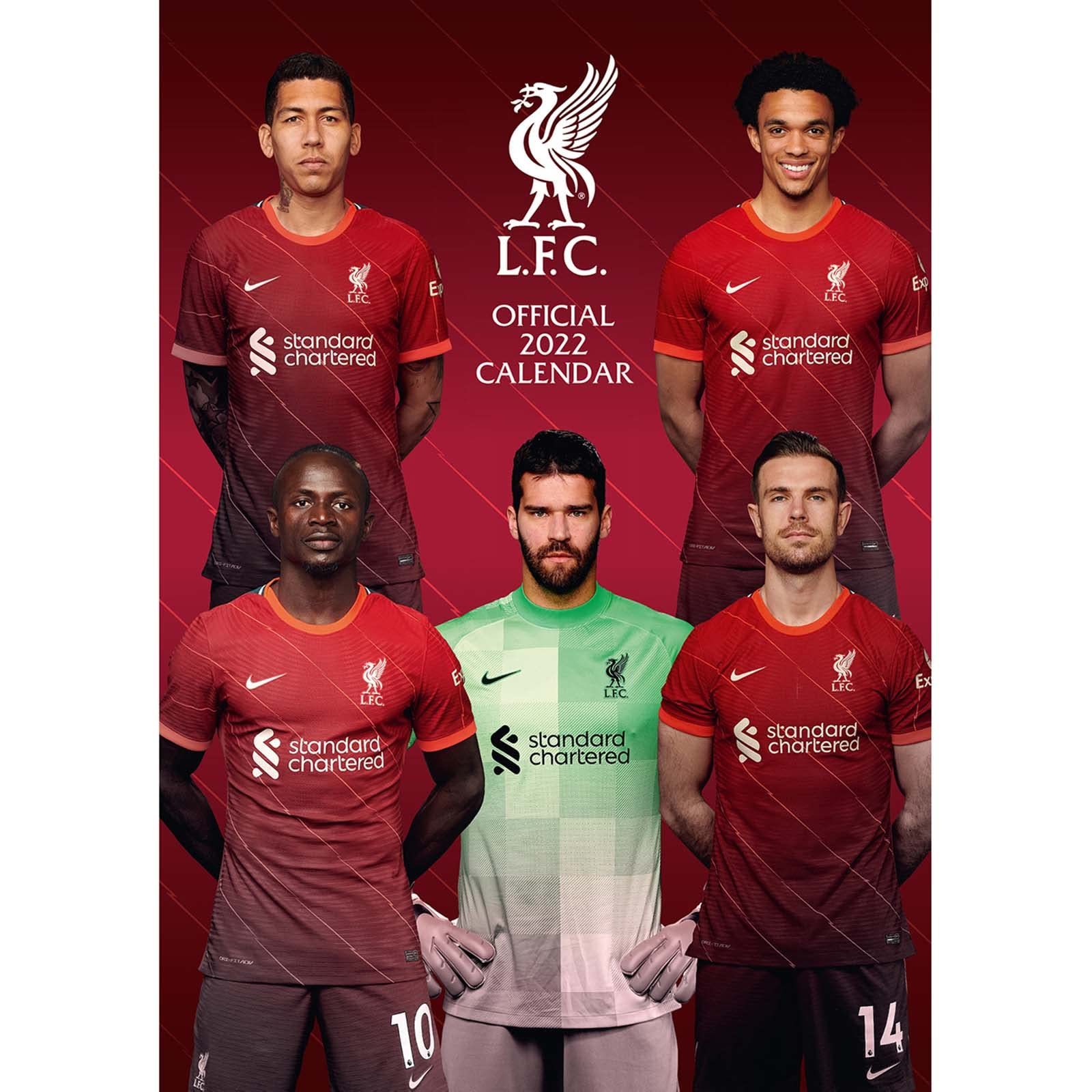 Liverpool Schedule 2022 Buy Official Liverpool - 2022 A3 Wall Calendar At Mighty Ape Australia