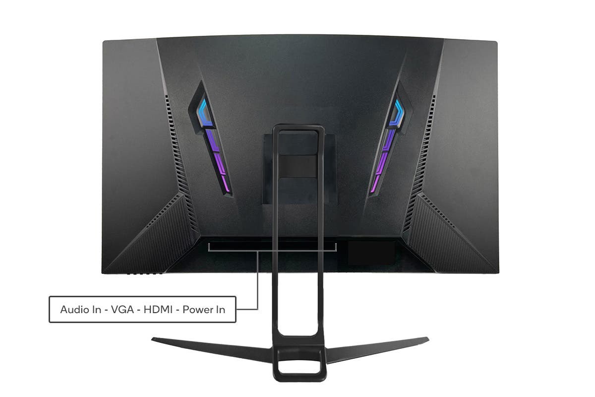 Kogan 32" Full HD Curved 75Hz VRR Gaming Monitor (1920 x 1080) at