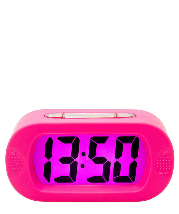 Karlsson Gummy Alarm Clock Pink at Mighty Ape NZ