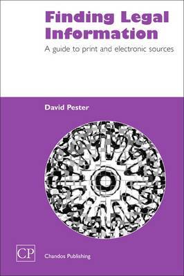 Finding Legal Information on Hardback by David Pester