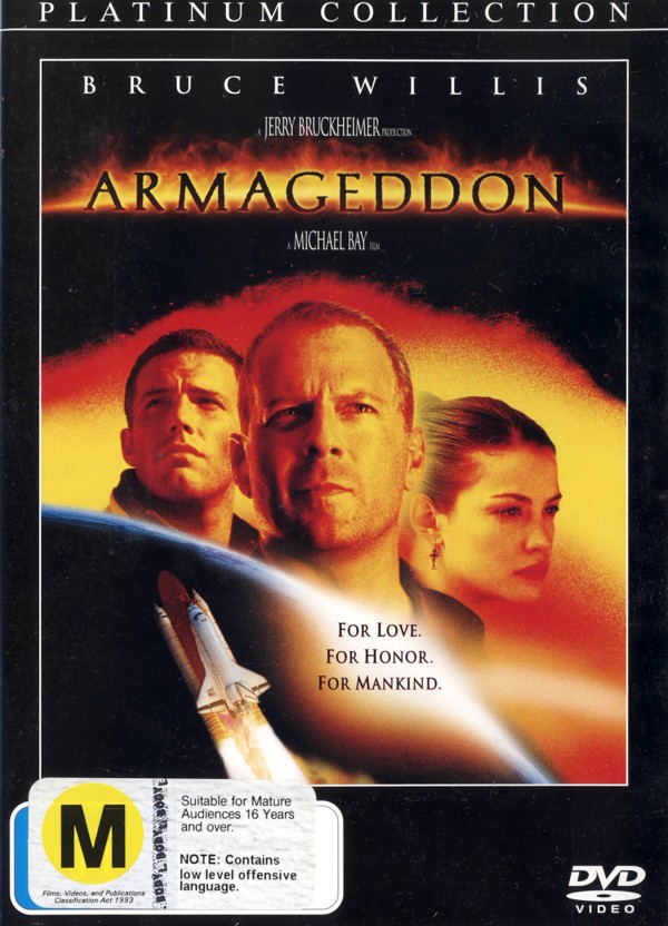 Armageddon (1 Disc) on DVD image