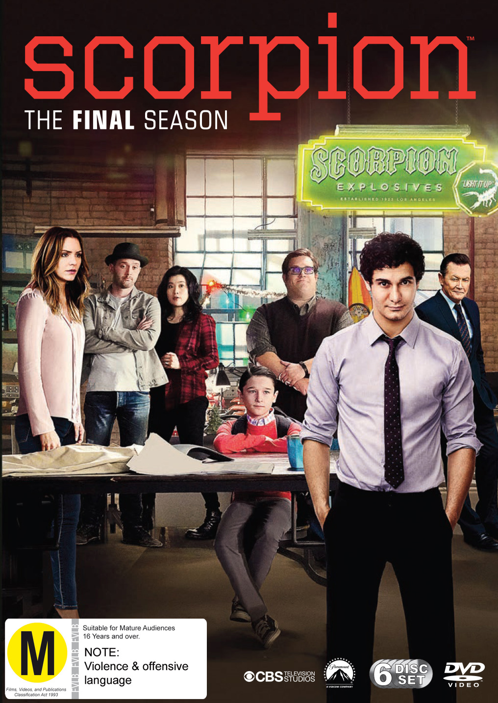 Scorpion: The Complete Fourth Season on DVD image
