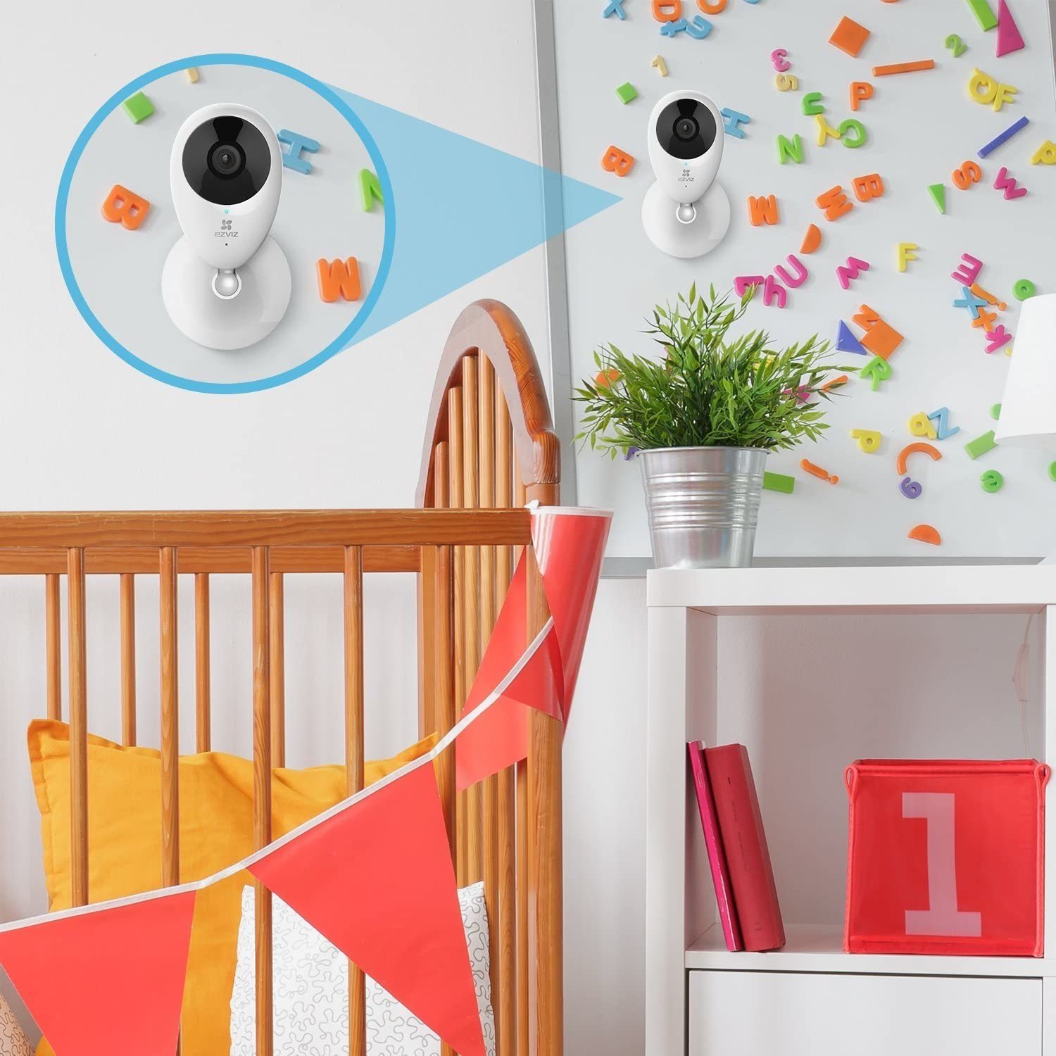 EZVIZ WiFi Security Camera C2C (Mini O Plus) image