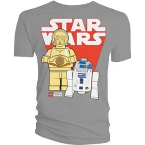 Lego Star Wars R2D2 / C3PO T-Shirt (Medium)