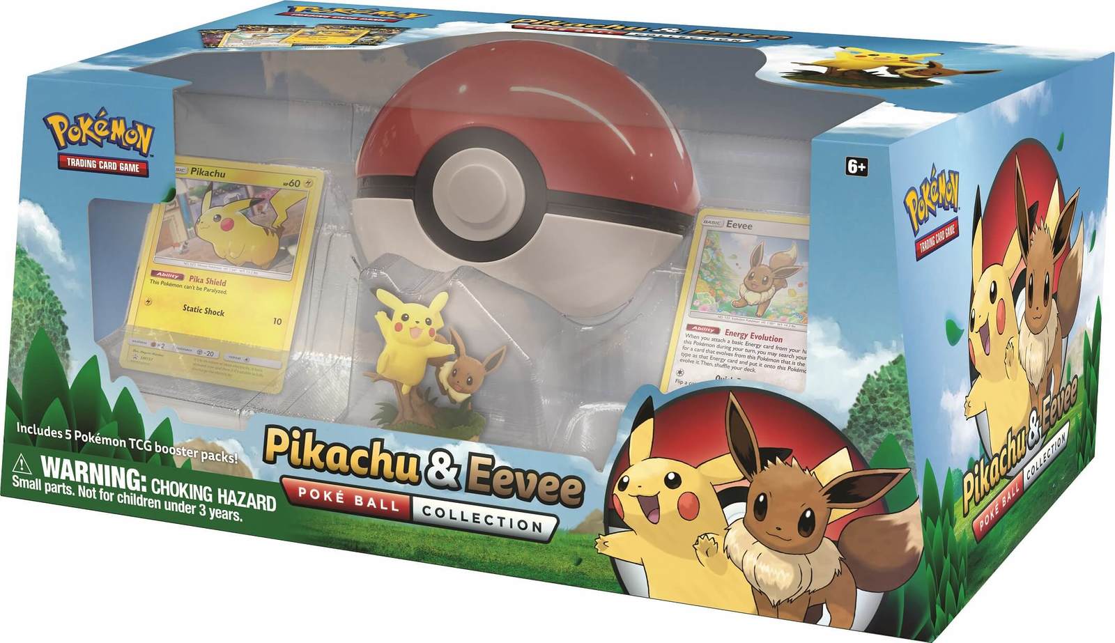 Pokemon TCG: Pikachu & Eevee Poke Ball Collection image