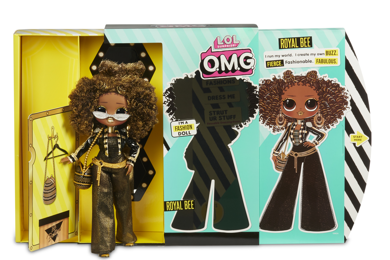 L.O.L. Surprise! O.M.G Fashion Doll - Royal Bee image