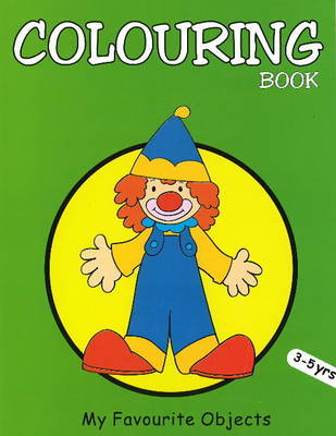 My Favourite Objects Colouring Book by Pegasus image