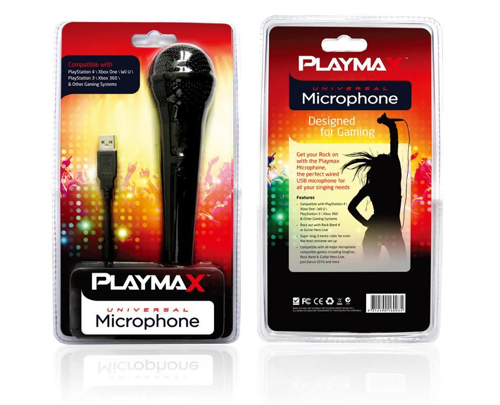Playmax Microphone - Single for PS4 image