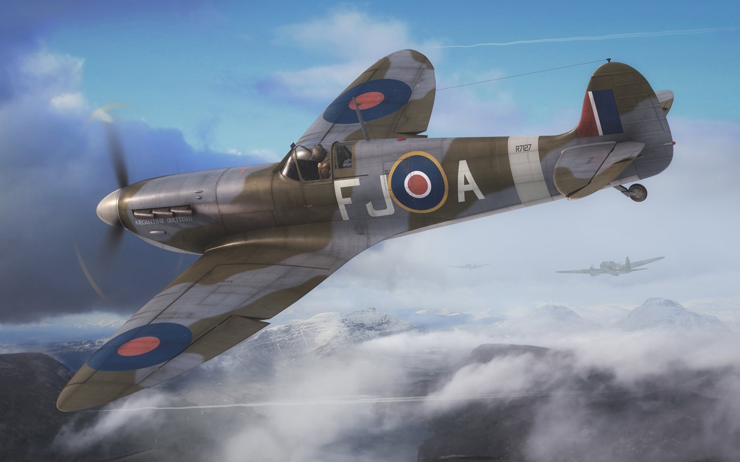 1:72 Supermarine Spitfire Mk.VA - Model Kit image