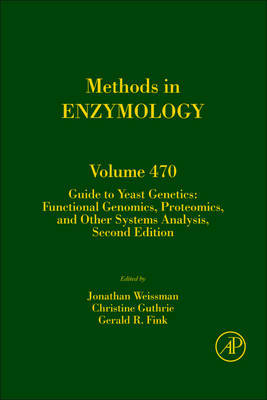Guide to Yeast Genetics: Functional Genomics, Proteomics, and Other Systems Analysis: Volume 470 image