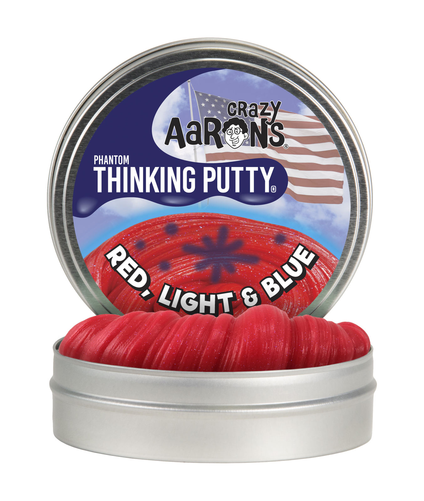 Crazy Aarons: Thinking Putty - Red, Light & Blue image