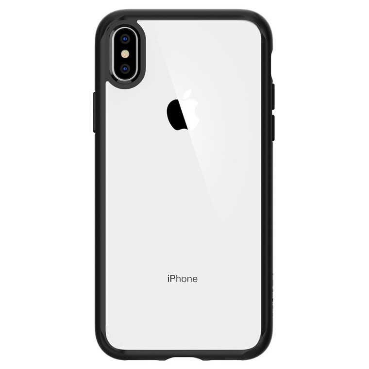 Spigen: Ultra Hybrid Case for iPhone XS Max - Clear/Black