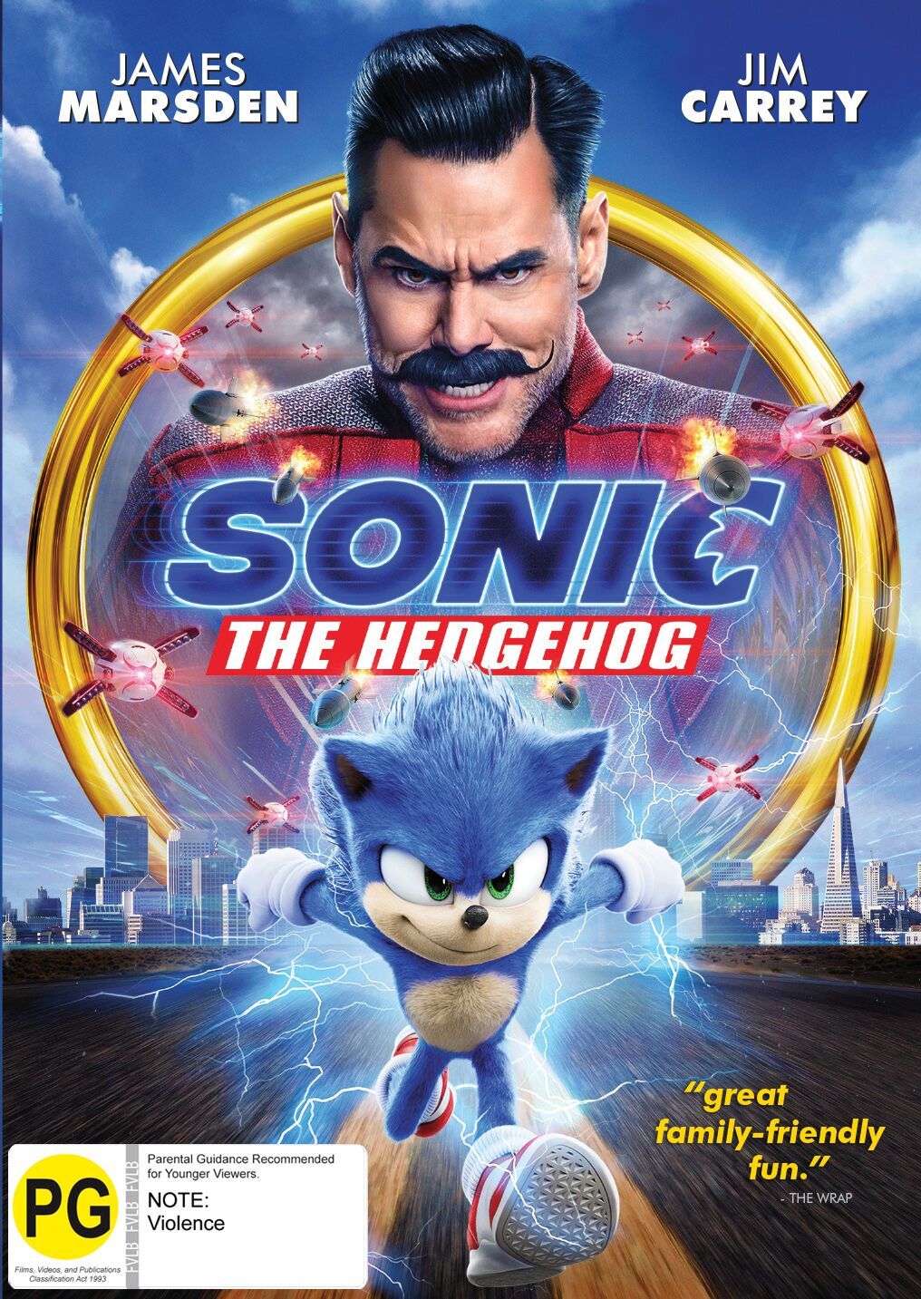 Sonic The Hedgehog on DVD