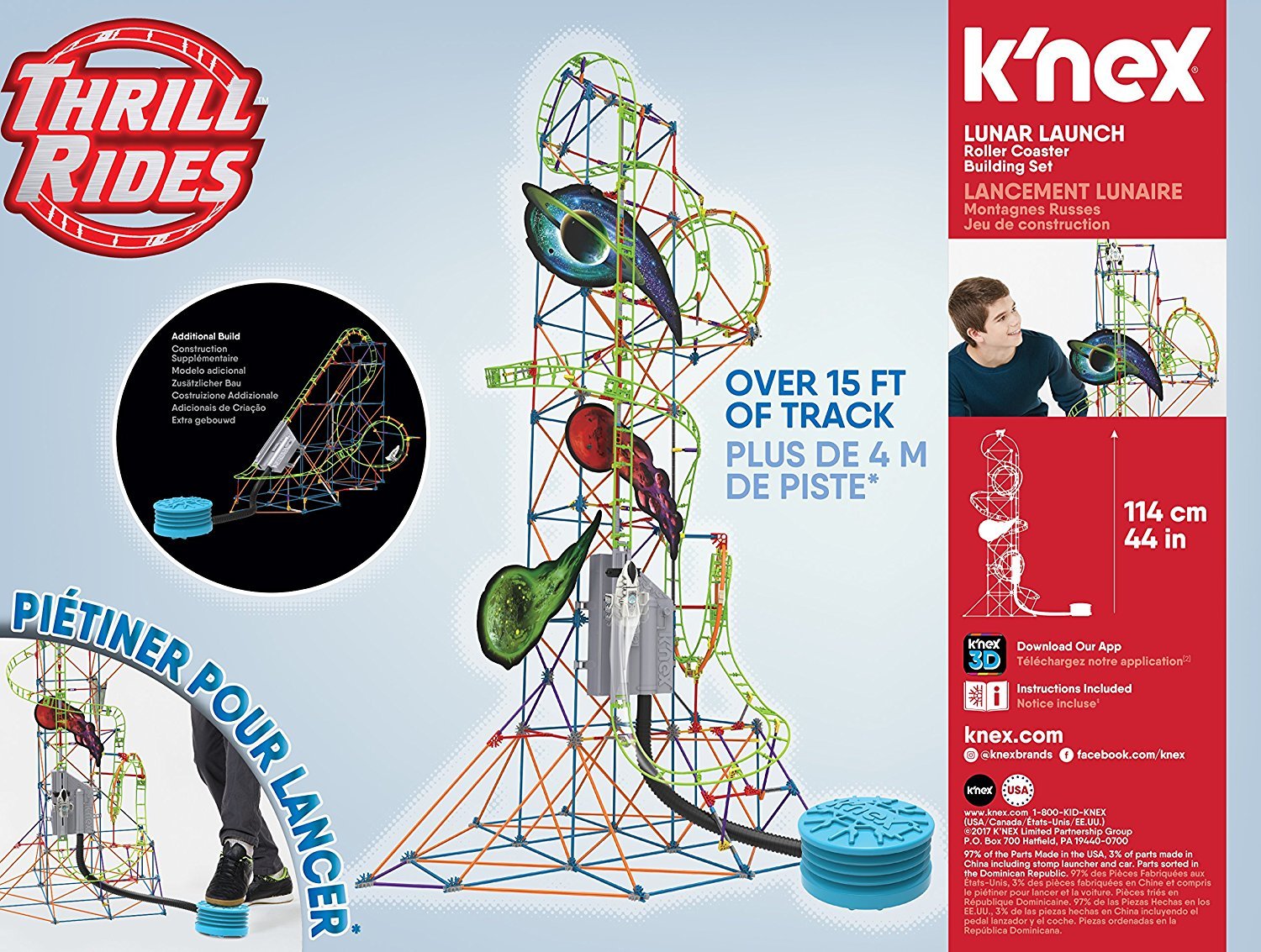 K'NEX: Thrill Rides - Lunar Launch Roller Coaster