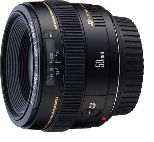 Canon EF 50mm F/1.4 USM EF Mount Lens