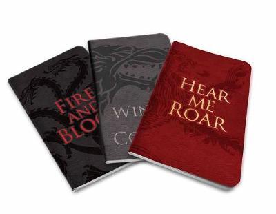 Game of Thrones: Pocket Notebook Collection: Set of 3 by Insight Editions image