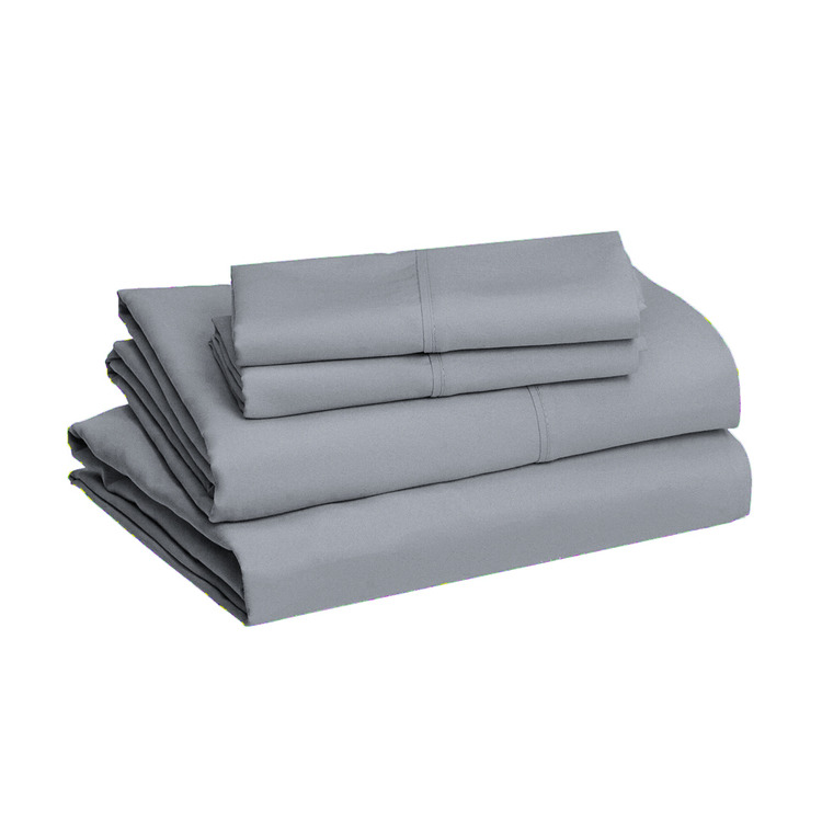 Fraser Country: Microfibre King Single Sheet Set - Charcoal