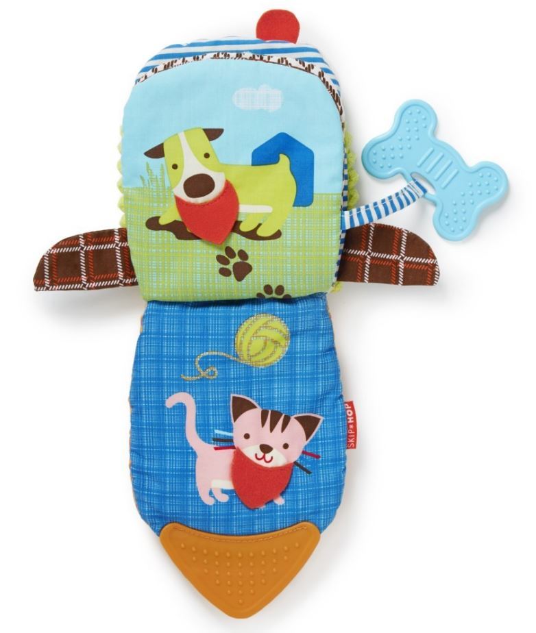 Skip Hop Bandana Buddies Puppet Book - Puppy image