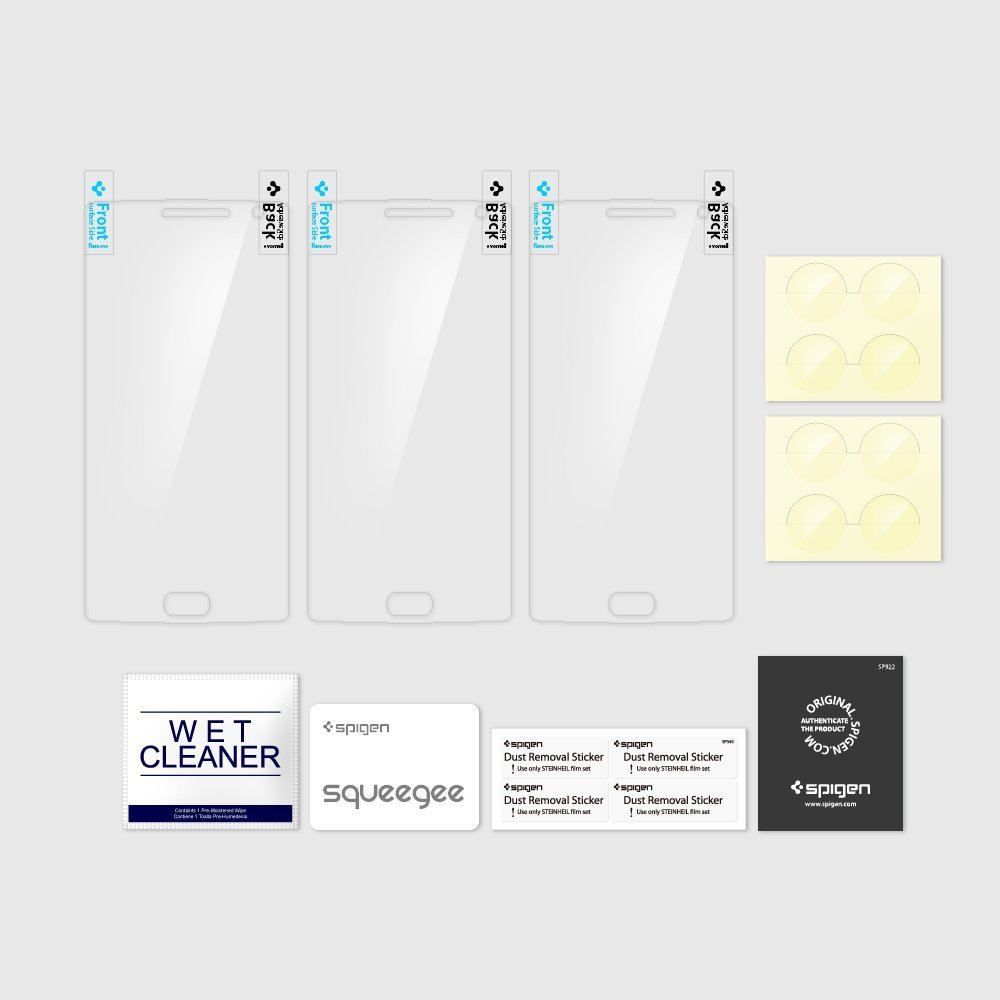 Spigen: OnePlus 2 - Screen Protector Pack (Crystal) image