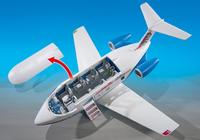 playmobil city airport passenger plane