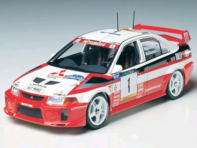 Tamiya Mitsubishi Lancer Evolution V WRC 1:24 Kitset Model