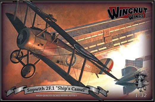 Wingnut Wings 1/32 Sopwith 2F.1 "Ship's Camel" Model Kit image