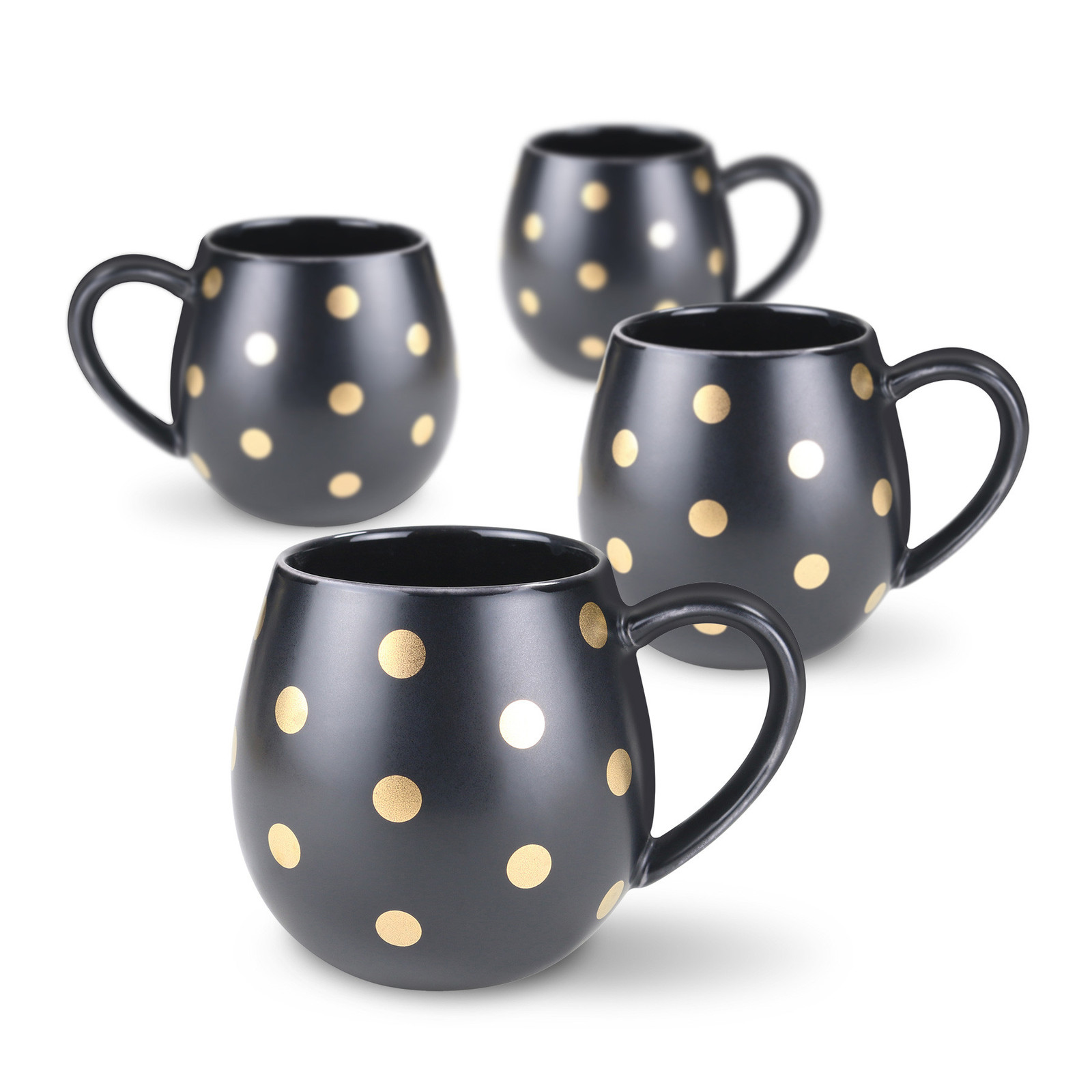 Robert Gordon: Hug Me Mug Set (Black and Gold Spot)