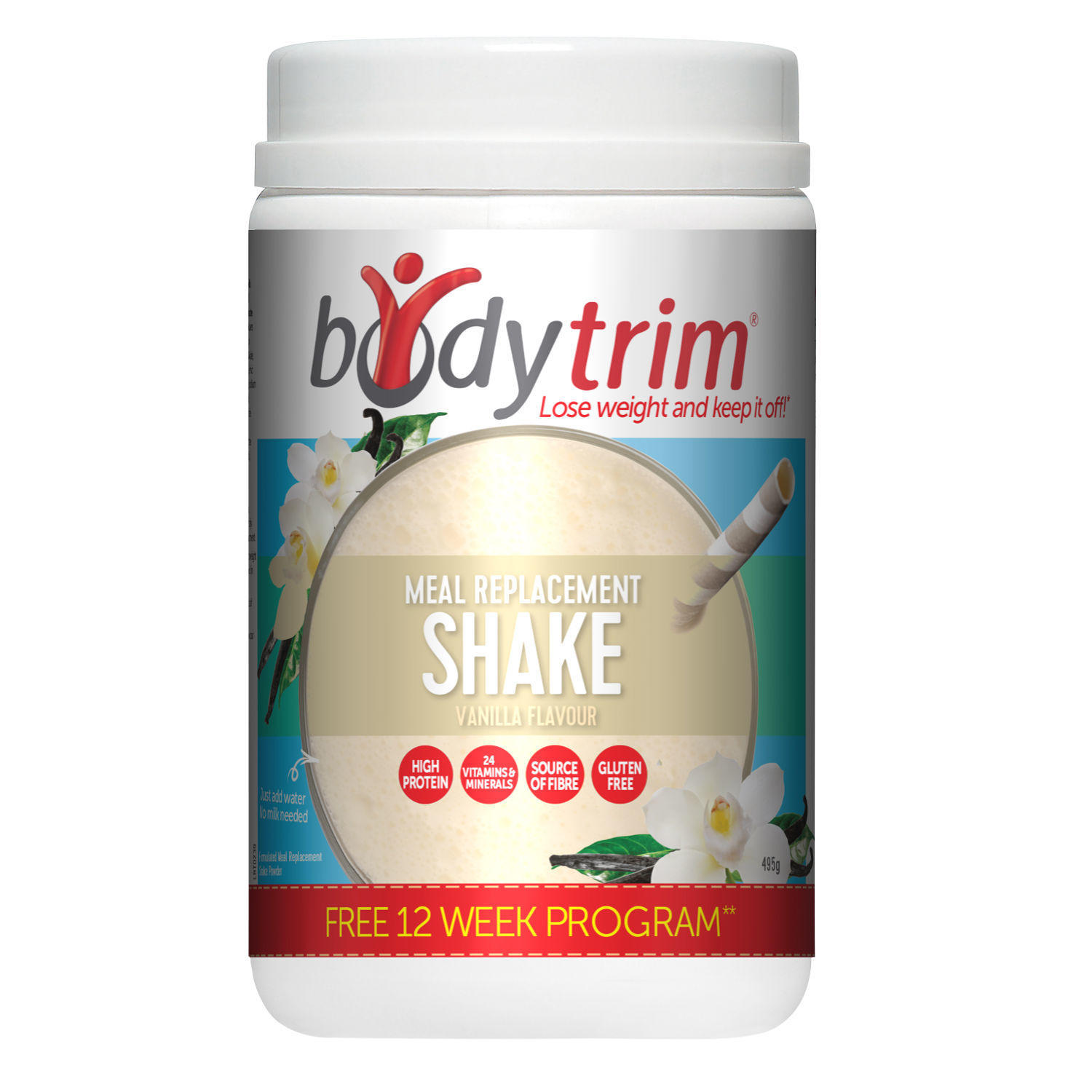 Body Trim: Meal Replacement Shake - Vanilla (495g) image