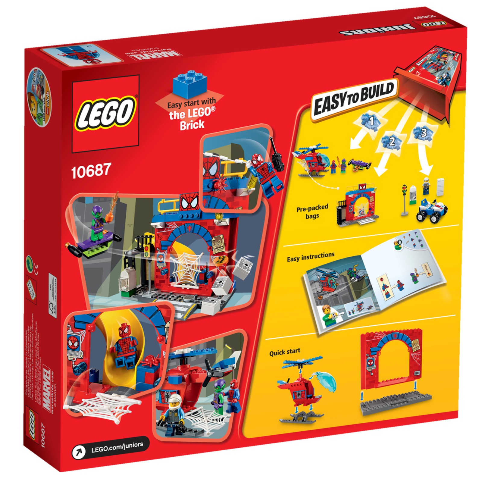 LEGO Juniors: Spider-man Hideout (10687) image