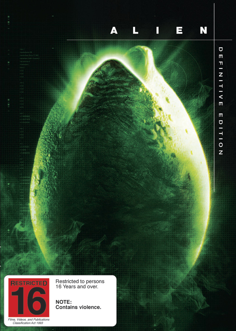 Alien - Definitive Edition on DVD image