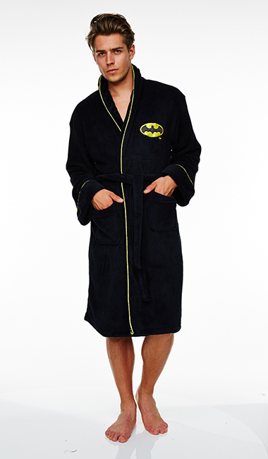 Batman Deluxe Bath Robe - Small image