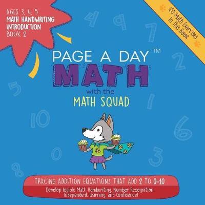 Page a Day Math, Math Handwriting Introduction Book 2 by Janice Auerbach image