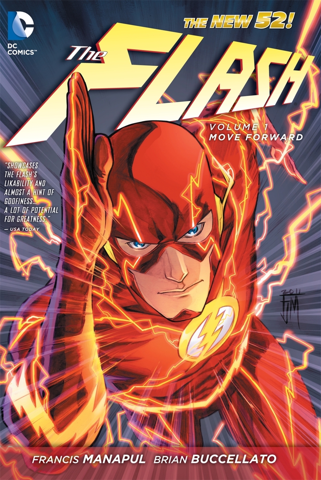 The Flash Vol. 1: Move Forward (The New 52) by Francis Manapul